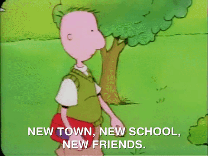 Doug New Town New Friends GIF