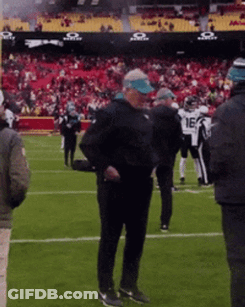 Doug Pederson Jaguars Dances The Tention Away GIF
