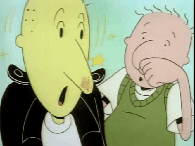 Doug Staring At Roger GIF