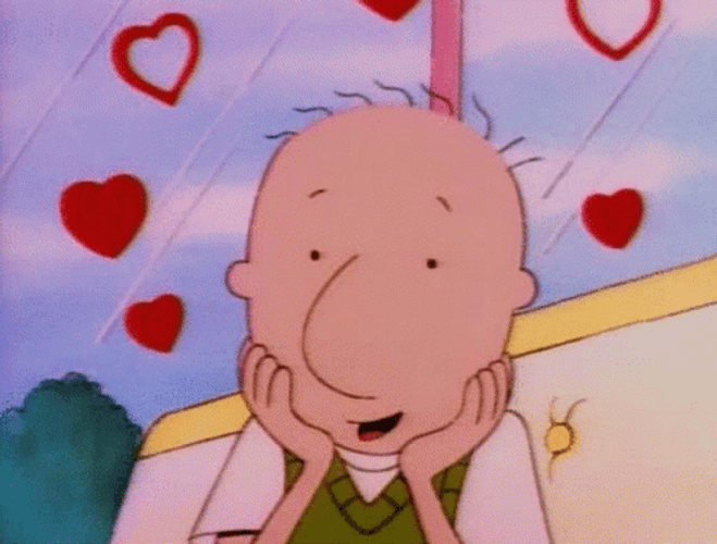 Doug TV Series Doug Funnie Cartoon Love GIF