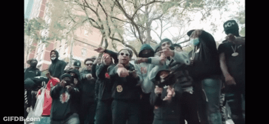 Dougie B Rapping With Friends GIF