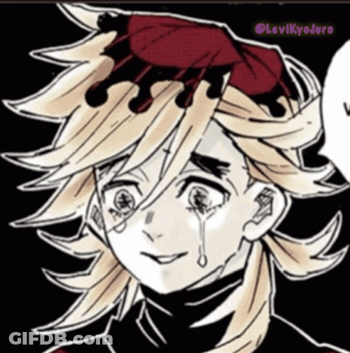 Douma Crying Burst Of Hearts GIF