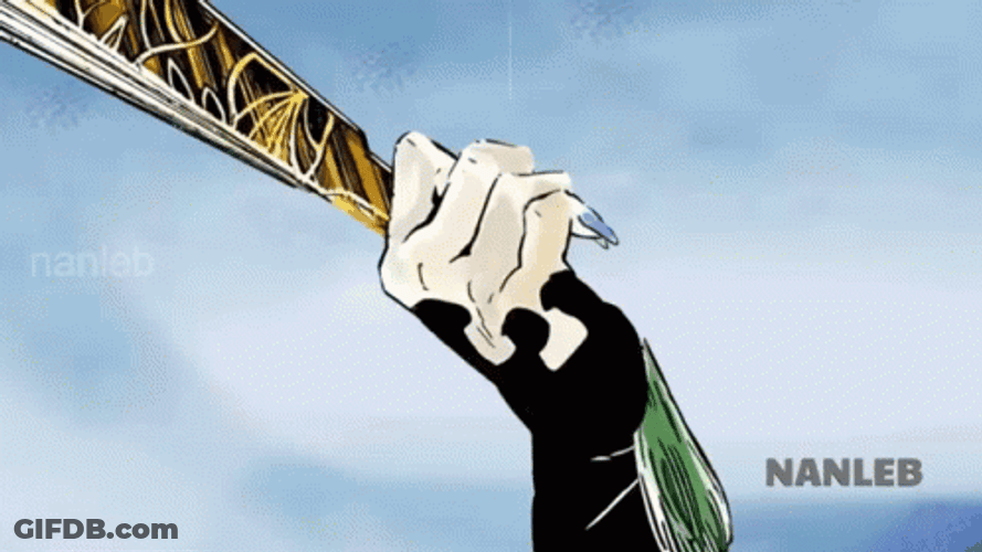 Douma Fiery Eyes Close Up GIF