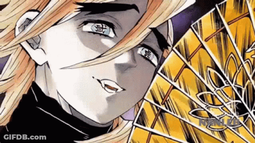 Douma Smiling Yellow Fan GIF