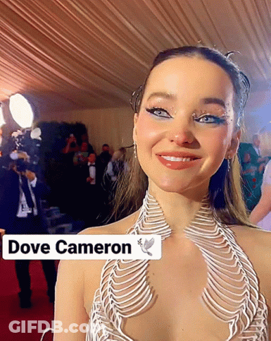 Dove Cameron Close Up GIF