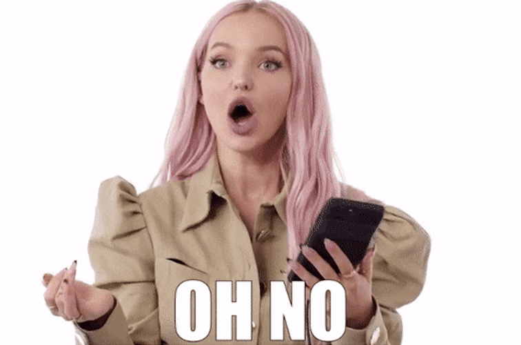 Dove Cameron Oh No GIF