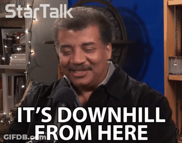 Downhill From Here Own Goes Frazier GIF