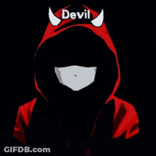 Dp Emo Creepy Devil Display Profile Picture GIF