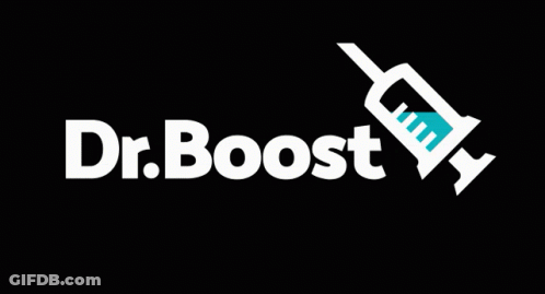 Dr. Boost ECU Logo With Syringe GIF
