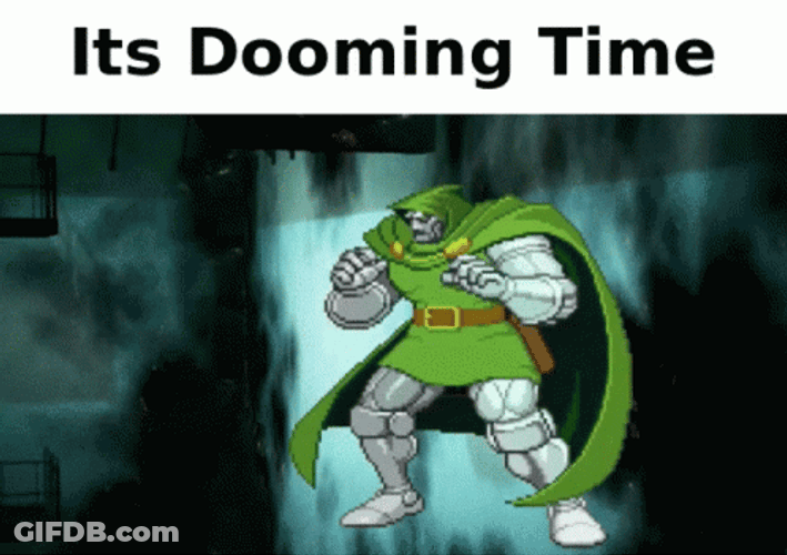 Dr Doom Dooming Time GIF