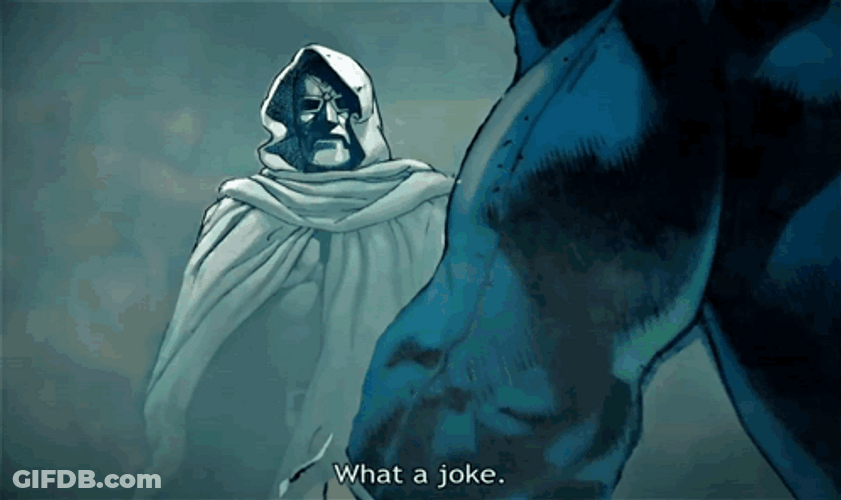Dr Doom What Joke GIF