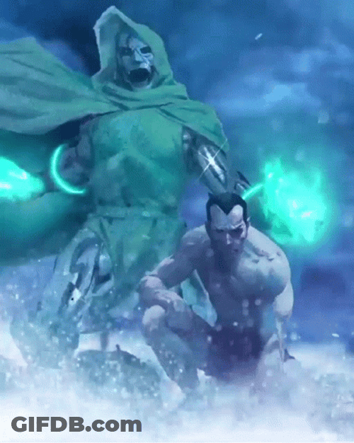 Dr Doom Without Armor GIF
