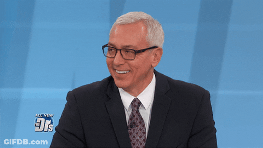 Dr. Drew Goofy Smile GIF