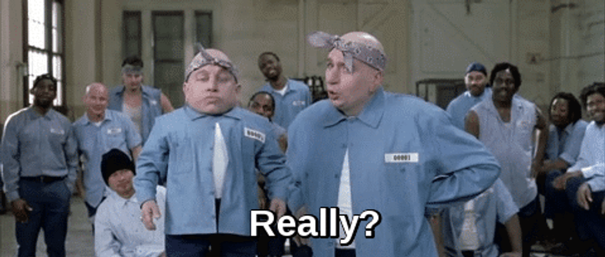Dr. Evil And Mini-Me Really Reaction GIF