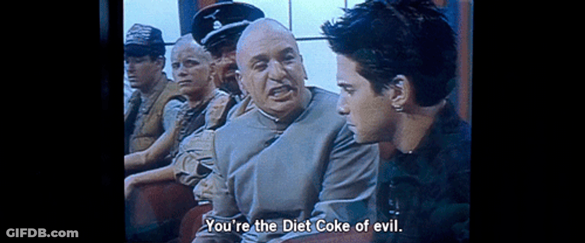 Dr. Evil Demeaning Scott Evil GIF