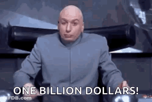 Dr. Evil From The Movie Dumb And Dumber Is Sitting In A Chair . GIF