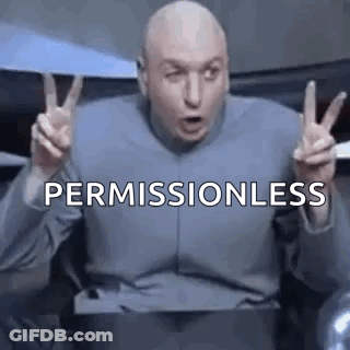 Dr. Evil Giving Peace Sign At Laptop GIF