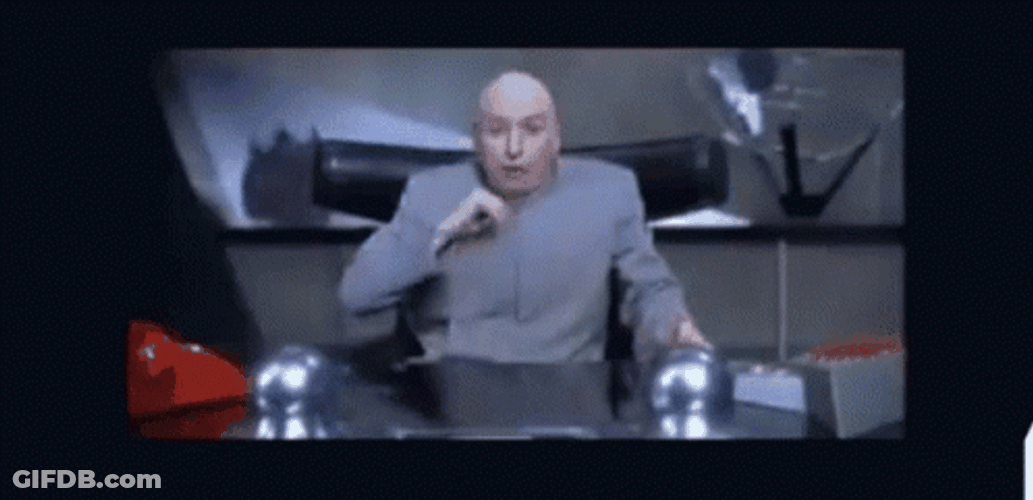 Dr Evil One Million Dollars 30 Bitcoin GIF