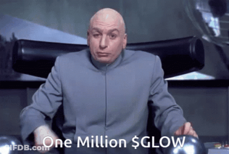 Dr Evil One Million Dollars Glow GIF