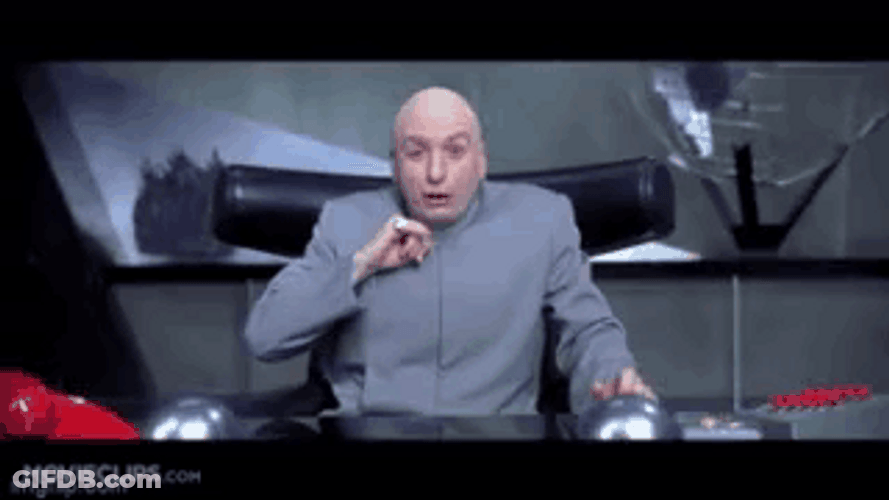Dr Evil One Million Dollars Nexa GIF