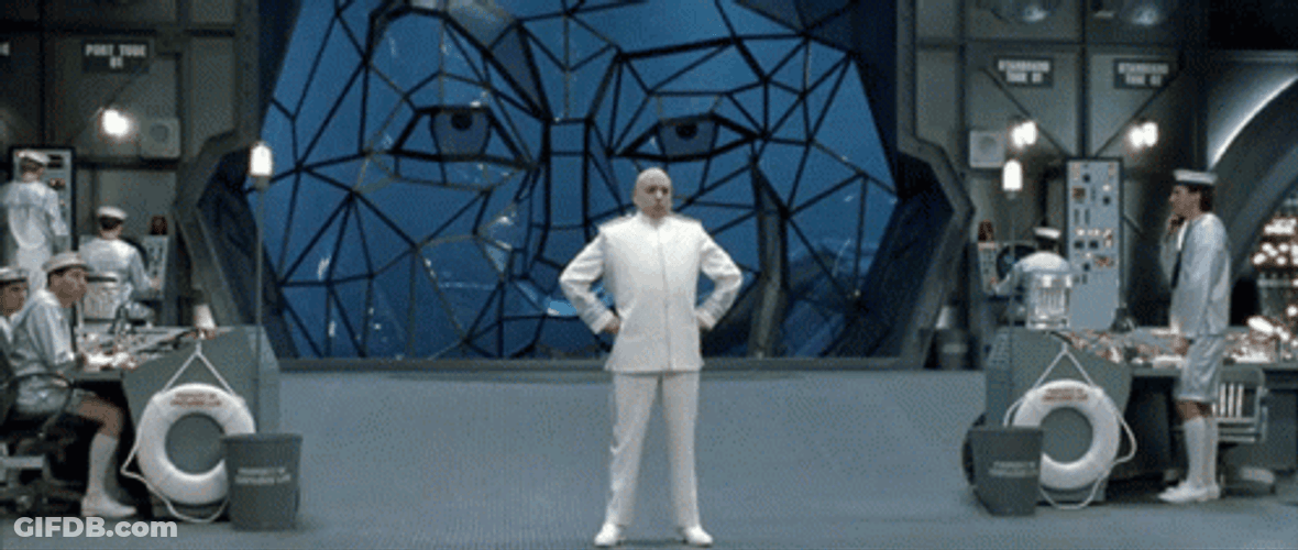 Dr Evil Right Globe Map Crowning GIF