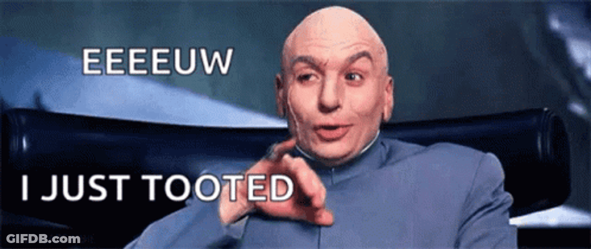 Dr Evil Right I Just Tooted GIF