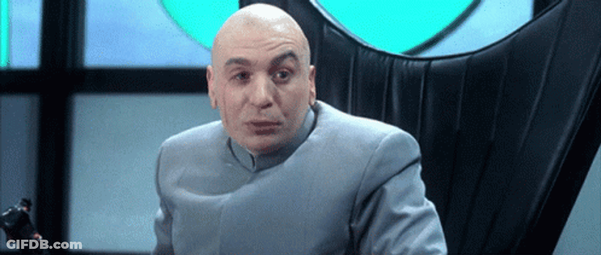 Dr Evil Right Must Zip GIF