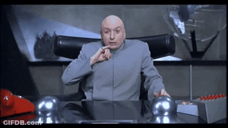 Dr Evil Right One Million Dollars GIF