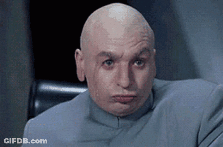 Dr Evil Sarcasm GIF