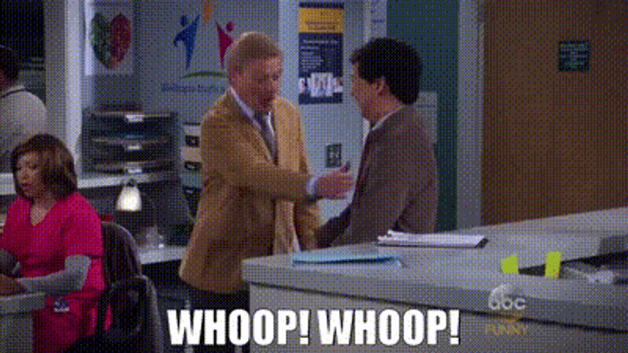 Dr. Ken Whoop Whoop Handshake With Patient GIF