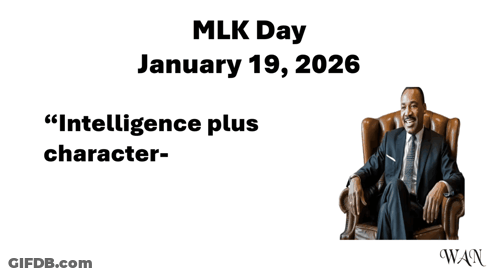 Dr. Martin Luther King Jr. Sitting GIF