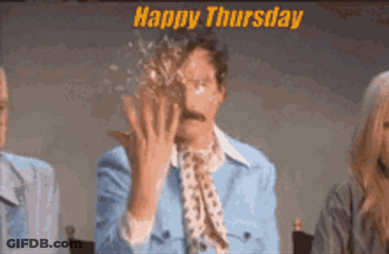 Dr. Owen Maestro Throwing Confetti Funny Thursday GIF
