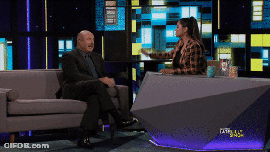 Dr Phil High Five GIF