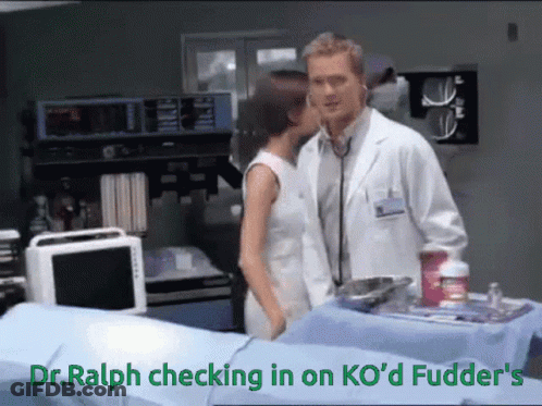 Dr. Ralph Checking In On Ko D Fudder GIF