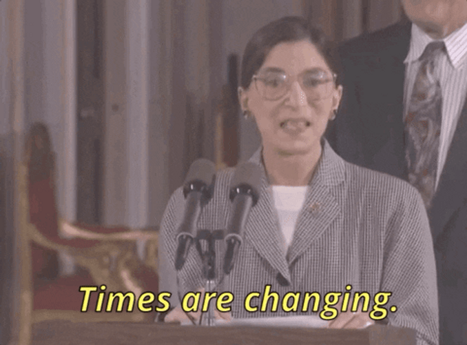 Dr Ruth Times Are Changing GIF