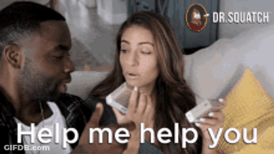 Dr. Squatch Help Me Help You Interview GIF