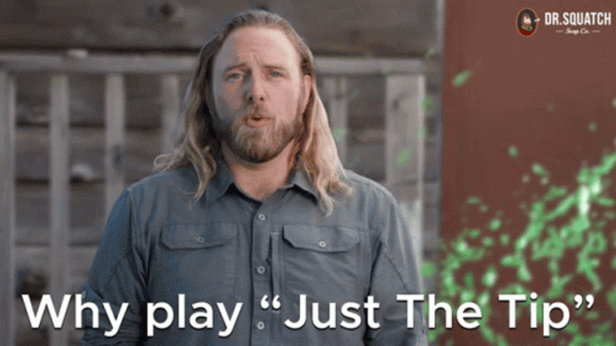 Dr Squatch Just The Tip GIF