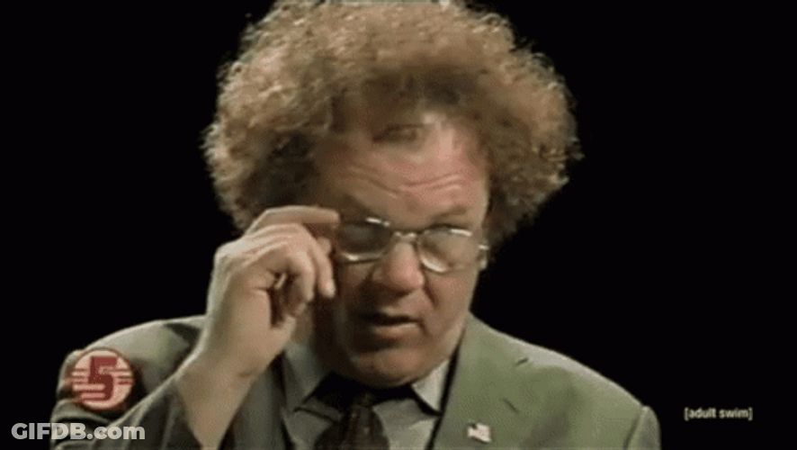 Dr. Steve Brule Nodding And Wink GIF