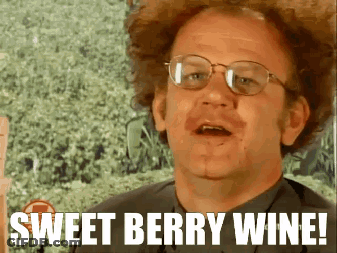 Dr. Steve Brule Sweet Berry Wine GIF