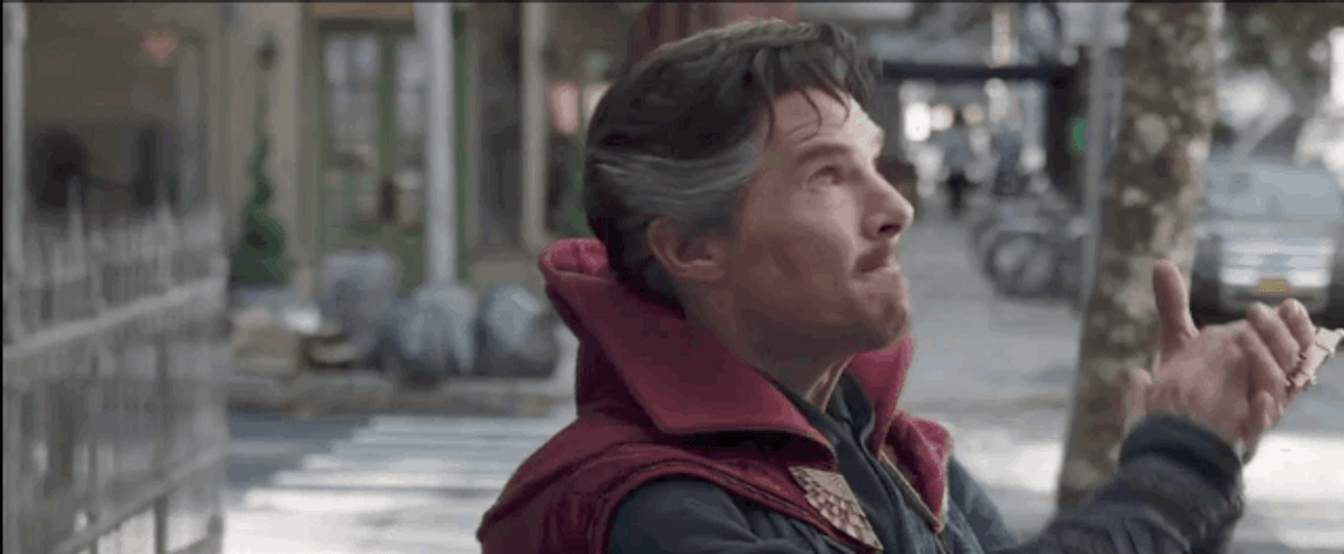 Dr. Strange And Spiderman GIF