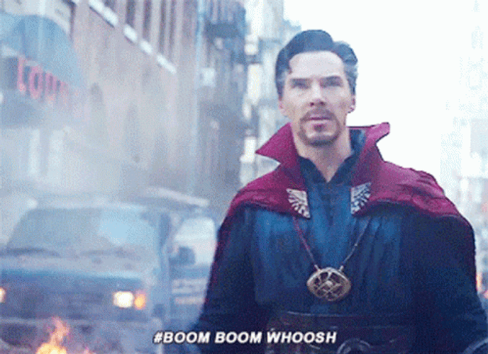 Dr Strange Boom Whoosh GIF