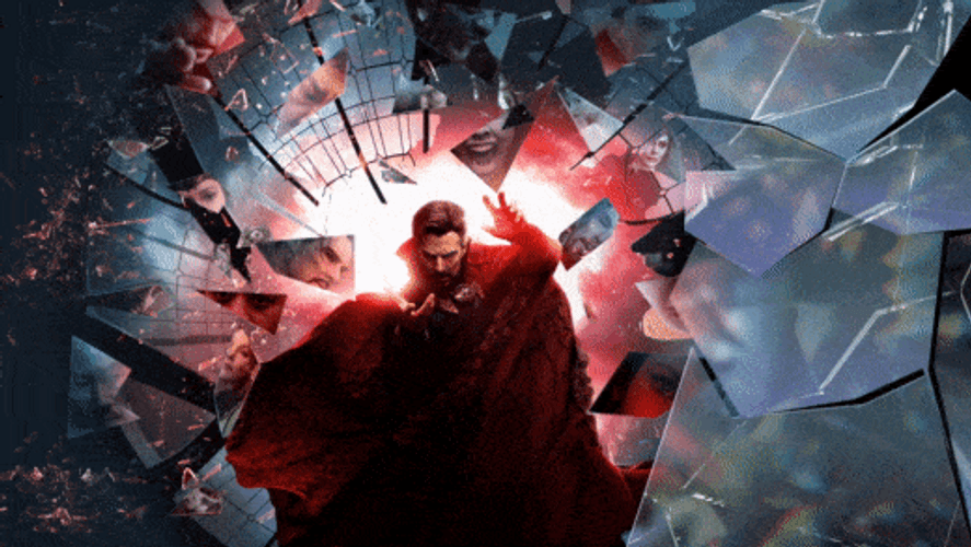 Dr. Strange Breaking Glass GIF