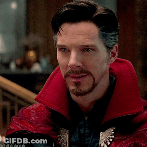 Dr. Strange Cursing GIF