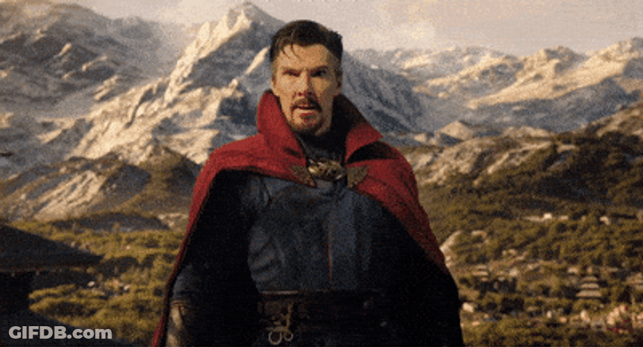 Dr. Strange Spider Man No Way Home GIF