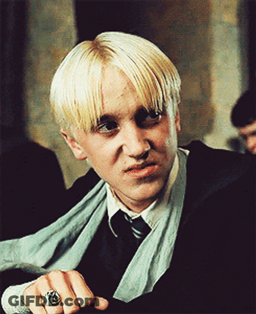 Draco Malfoy Class Smirk Azkaban GIF