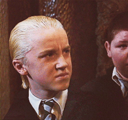 Draco Malfoy Confused Reaction GIF