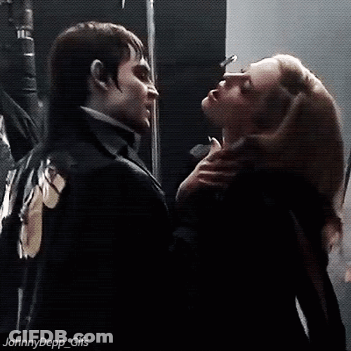 Dracula Eating Blood GIF