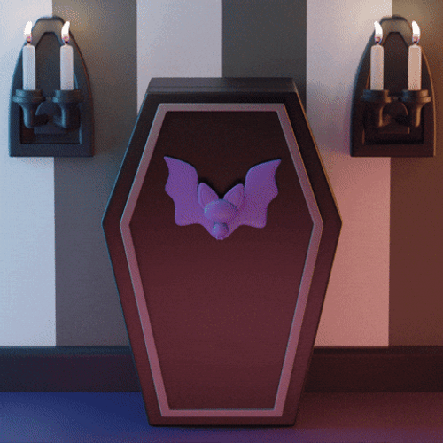 Dracula Out From Coffin Dance With Rhythm GIF
