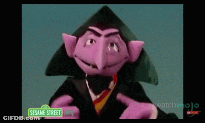 Dracula Puppet GIF