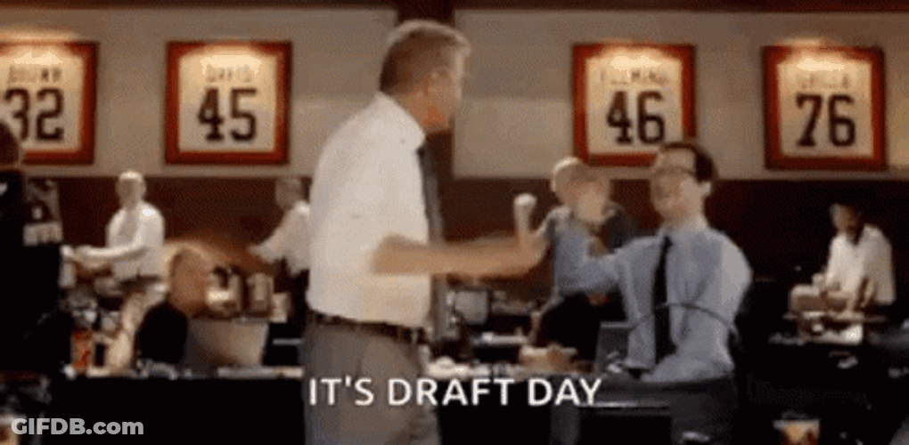 Draft Day Movie Kevin Costner High Five GIF